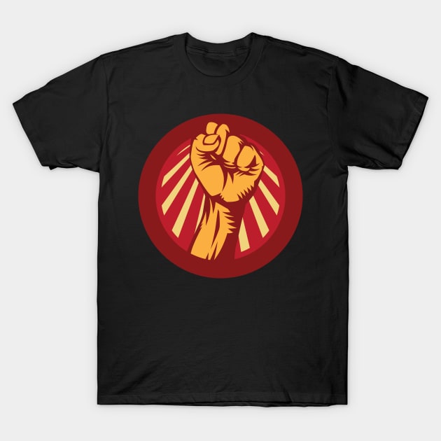 Fight Fist T-Shirt by RMPL